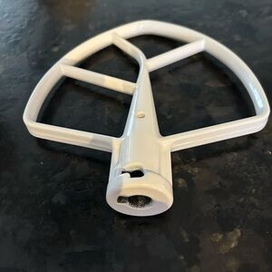 White KitchenAid Flat Beater for 7 quart Stand Mixer